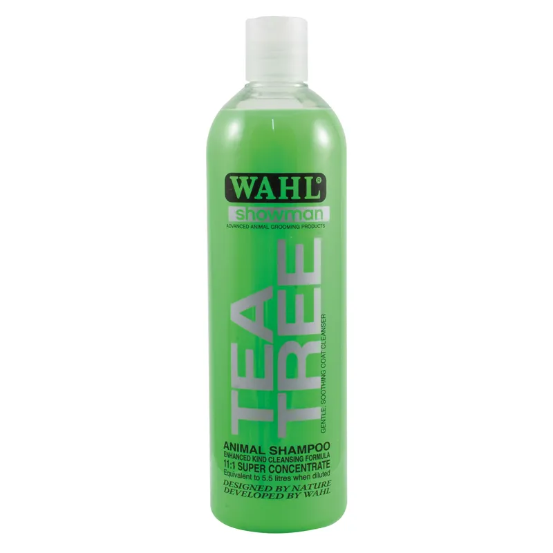 Wahl Showman 500ml Tea Tree Shampoo